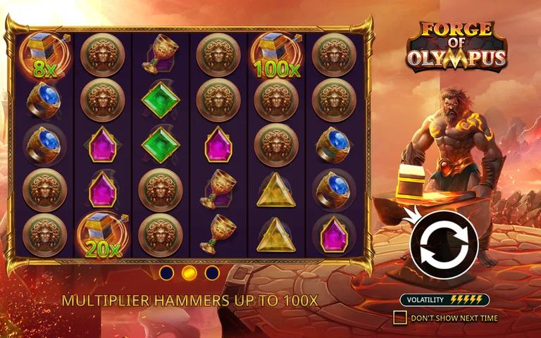 Forge of Olympus gameplay screenshot